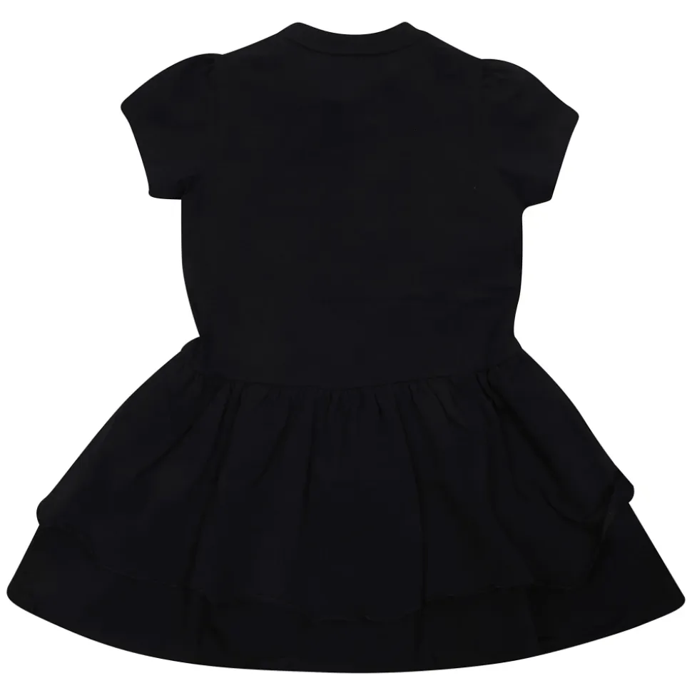 Vestito Manica Corta Balze