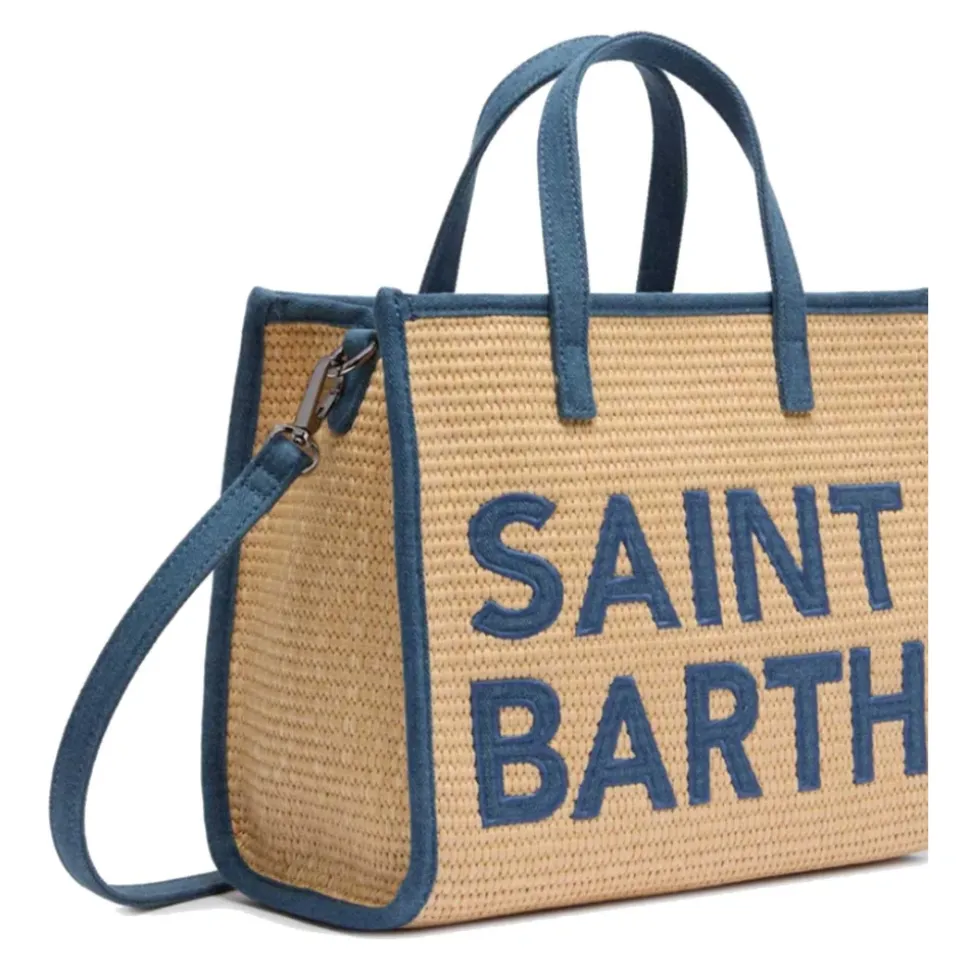Vivian Midi Straw Handbag