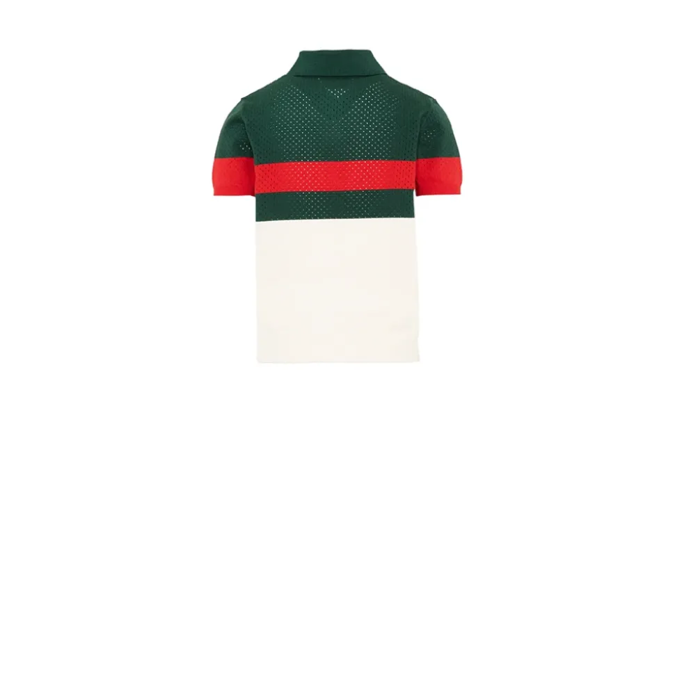 Web Stripe Polo Shirt