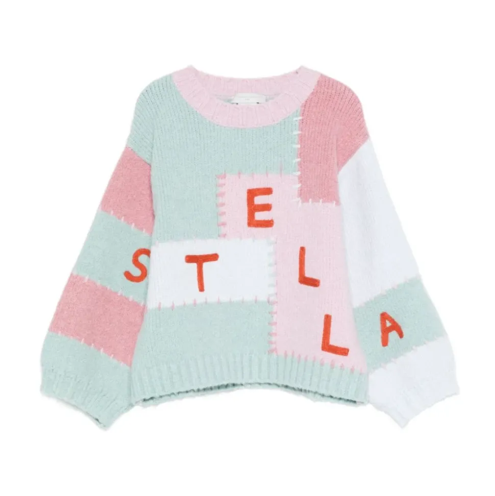 Wielokolorowy Sweter dla Dziewczynek AW25