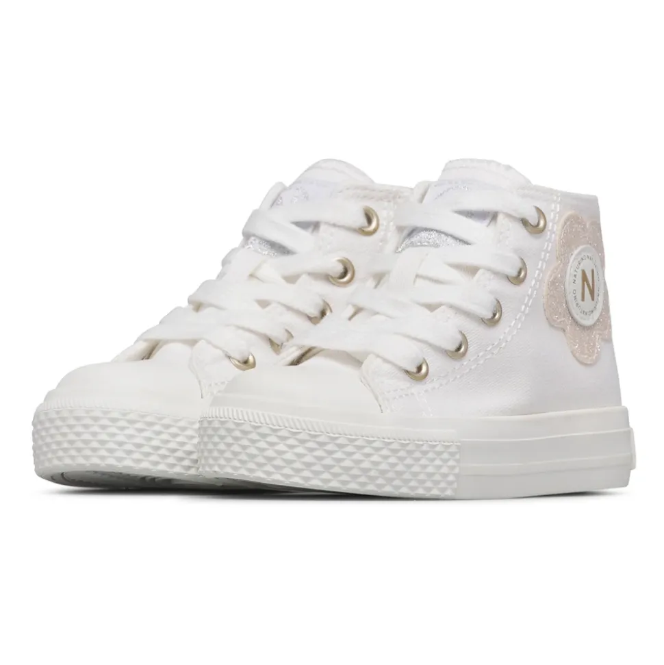 YLFAS Big Flower Ankle Sneakers