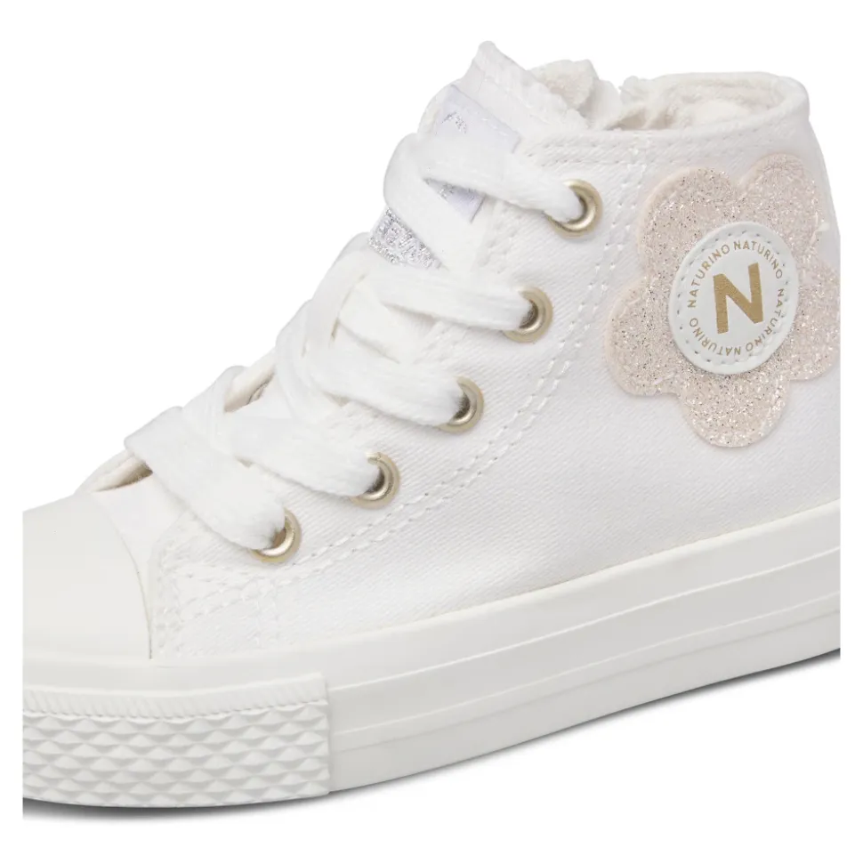 YLFAS Big Flower Ankle Sneakers
