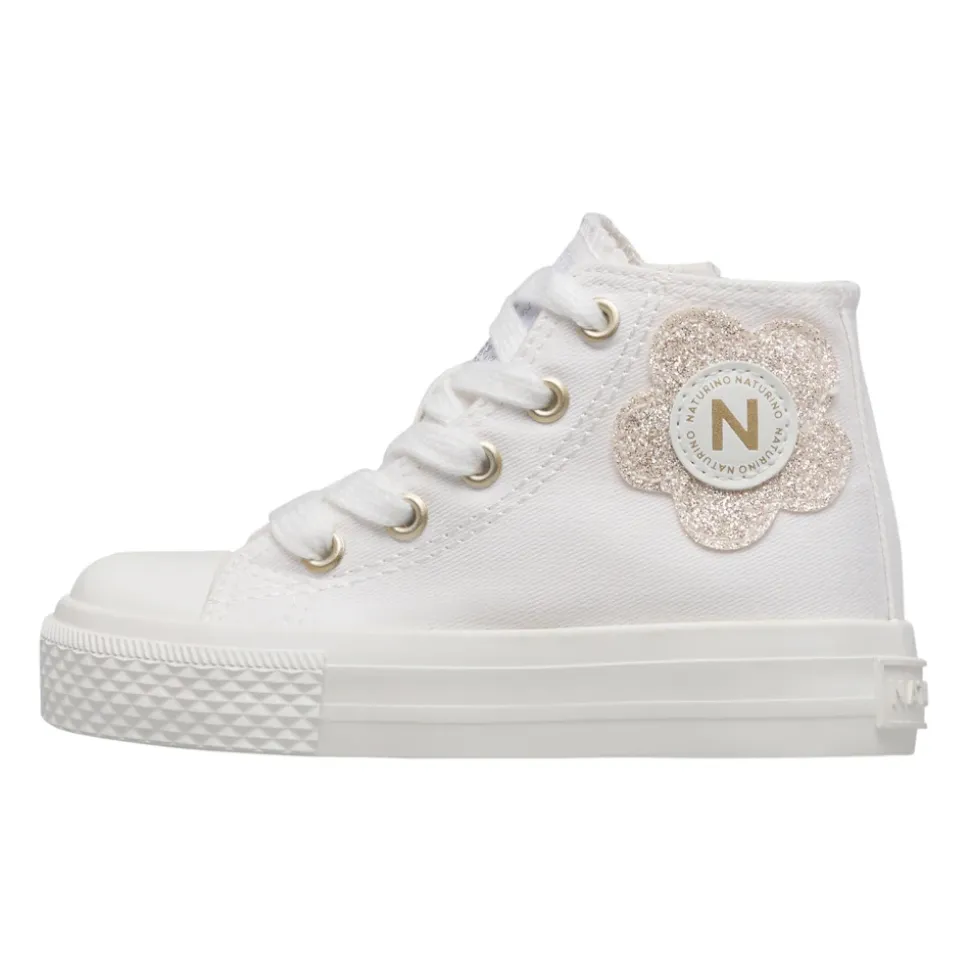 YLFAS Big Flower Ankle Sneakers
