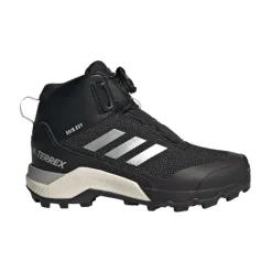 Zimowe buty trekkingowe Mid Czarne/Srebrne